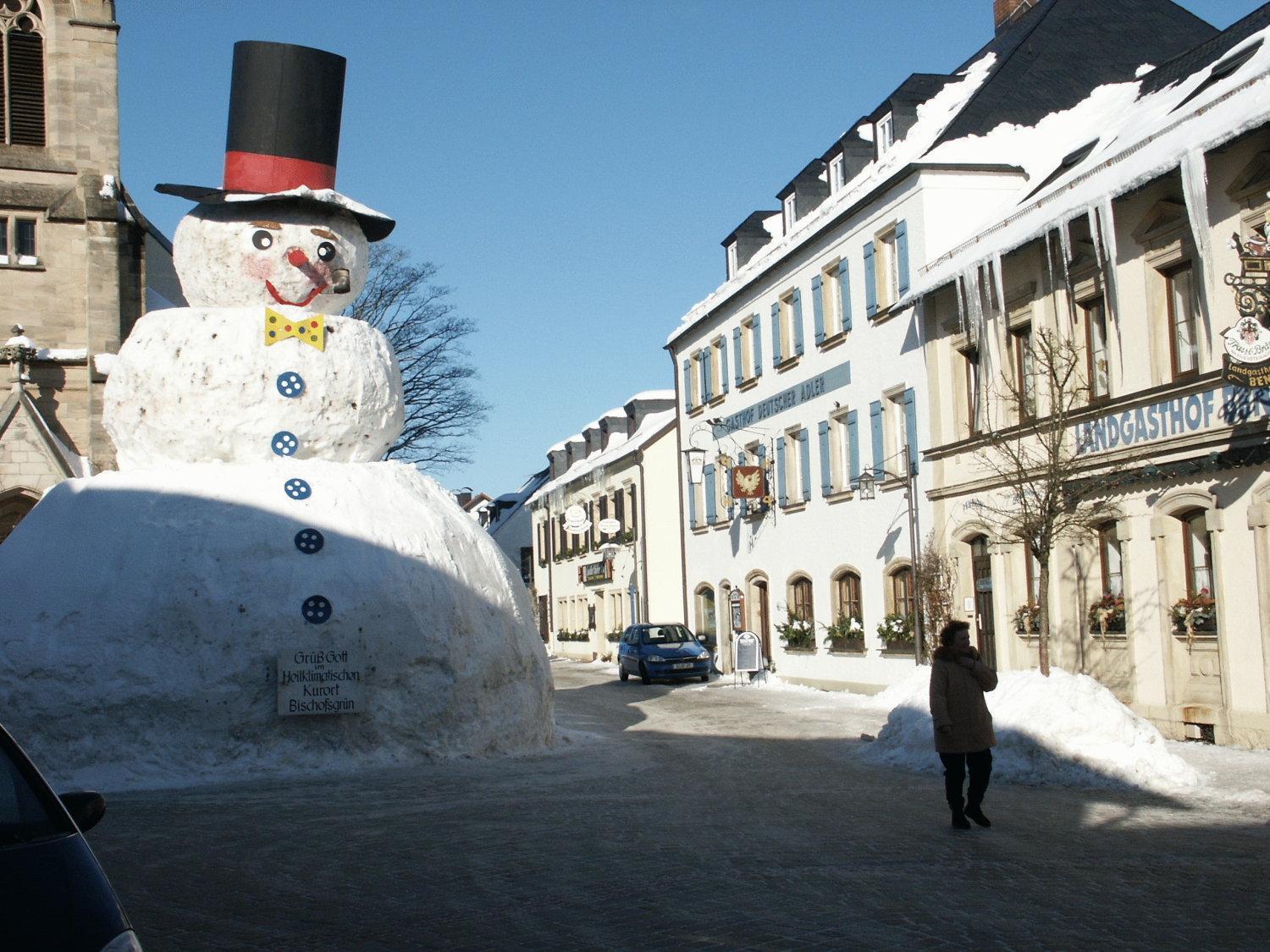 Gasthof Deutscher Adler Und Hotel Puchtler Bischofsgrün Exterior foto